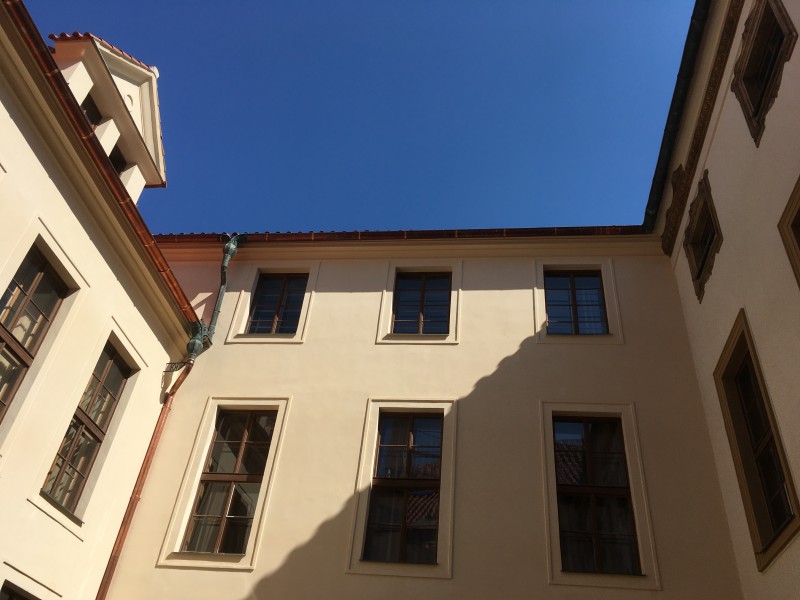Oprava fasády, Podskalská 31, Praha 2